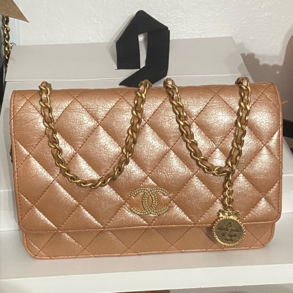 CHANEL Handbags - ❌SOLD❌Chanel Iridescent Quilted WOC Crossbody Bag
